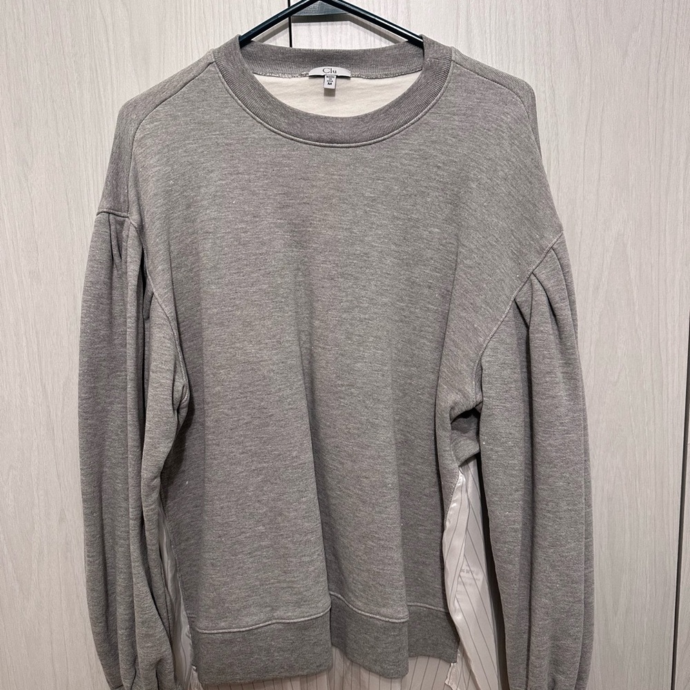 CLU Gray Crewneck women’s Sweater